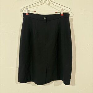 Talbots Black Skirt Women’s Size 12, Classic Knee Length, Workwear, office